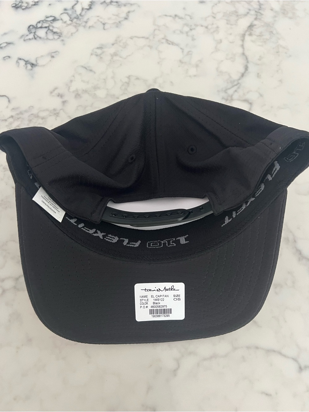 Travis Mathew El Capitan Snapback Golf Hat Black New - Picture 4 of 6